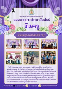 จดหมายข่าว โรงเรียนคำประถมนิคมสงเคราะห์ วันที่ 16 มกราคม 2569